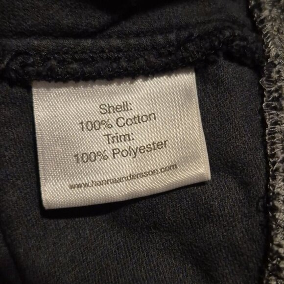 Hanna Andersson girls size 100 or 4 black velour skirt with 2 layer ruffle trim - Picture 5 of 6